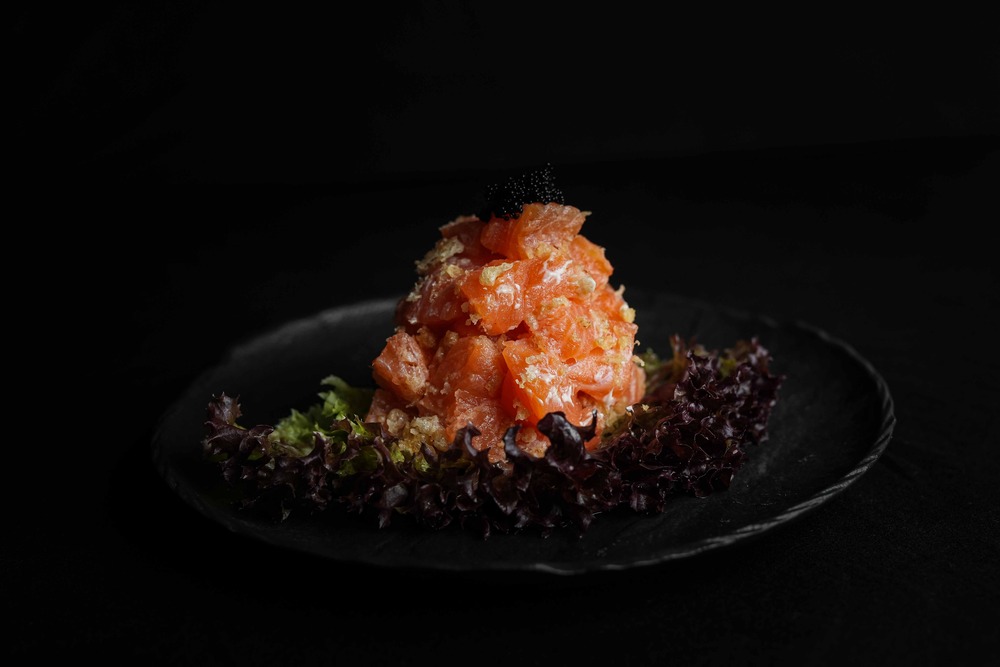 Crispy Salmon Salad
